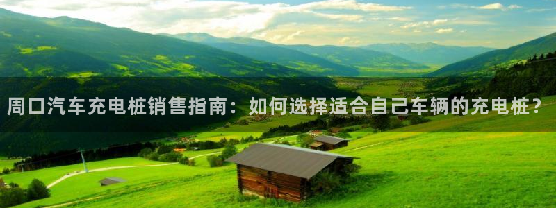 巴甲威廉希尔初赔研究：周口汽车充电桩销售指南：如何选择适合自己车辆的充电桩？
