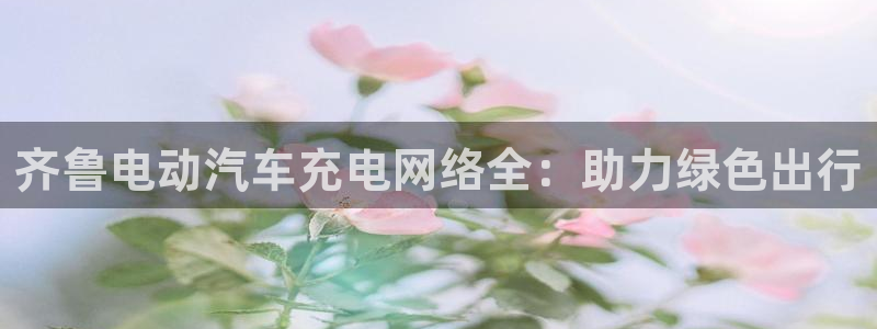 威廉指数公式：齐鲁电动汽车充电网络全：助力绿色出行
