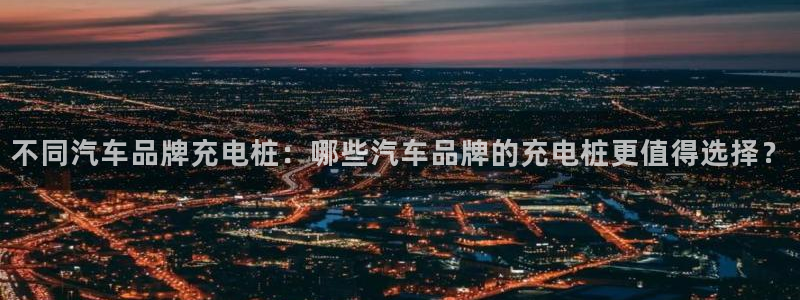威廉希尔足球官网中国对韩国比率：不同汽车品牌充电桩：哪些汽车品牌的充电桩更值得选择？